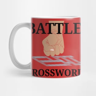 Battle crossword Mug